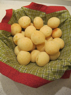 Brazilian cheese bread.