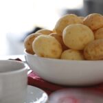 Brazilian cheesy bread.